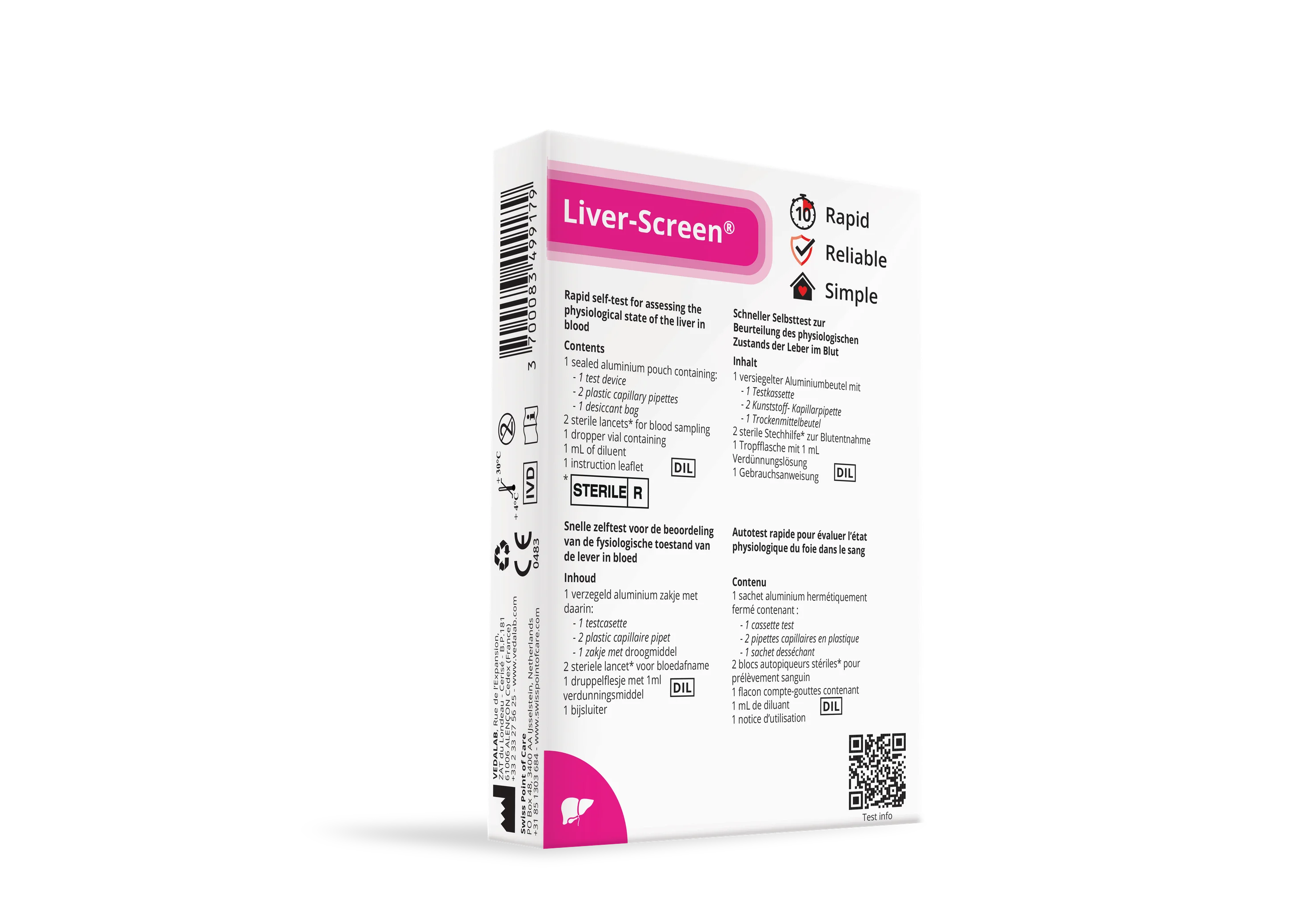 Liver-Screen® Swiss Point of Care Swiss Point of Care P-ST-LIV-79