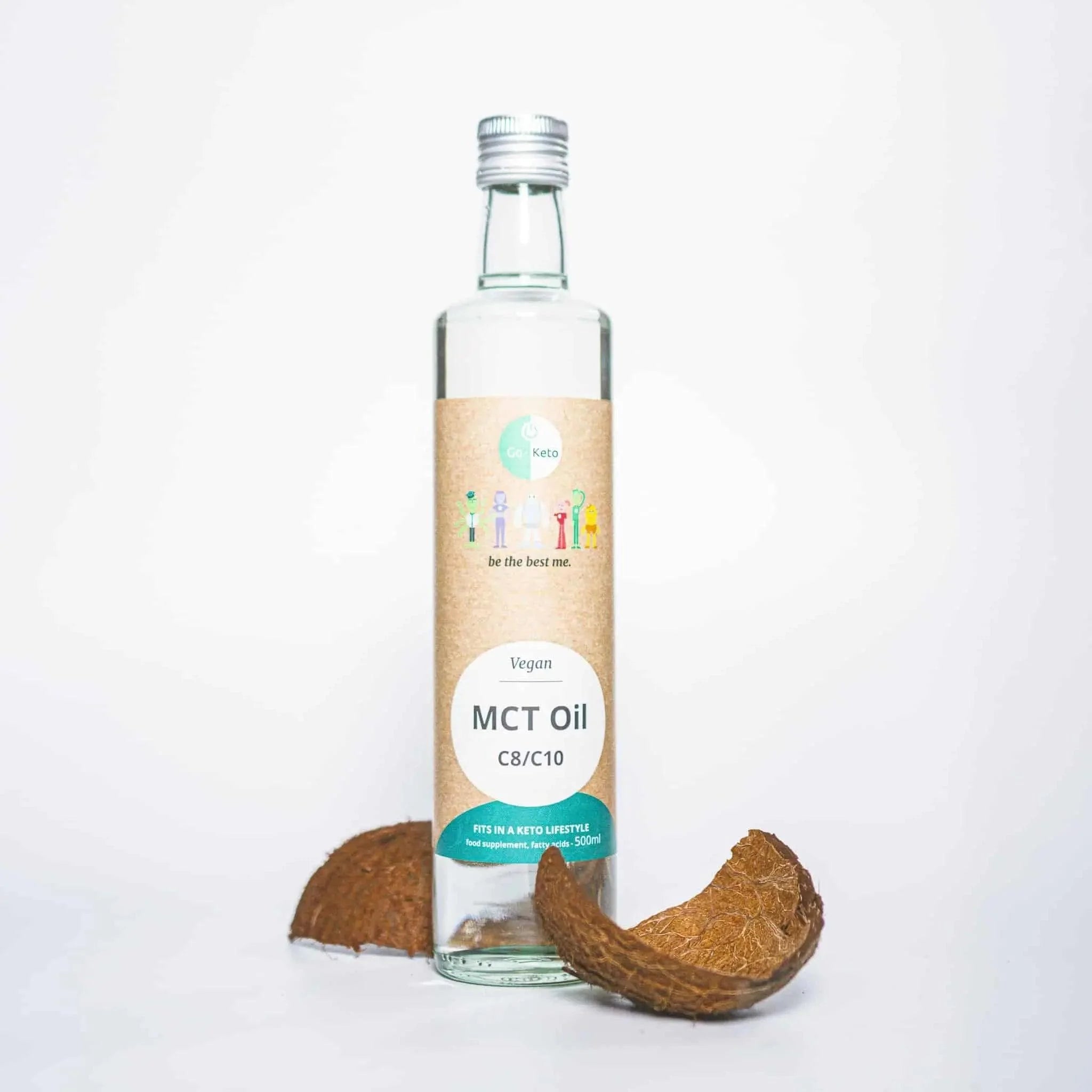 MCT Oil Coconut C8/C10 Go-Keto 500ml – product overview