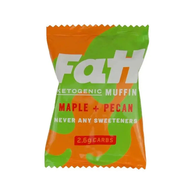 Keto Muffin Maple Pecan Live Fatt 40g x10 live fatt Snacks 01900026